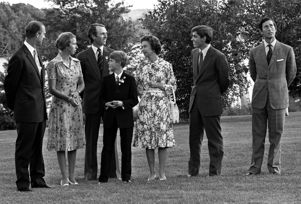 Prince Charles and Royal Family 1976