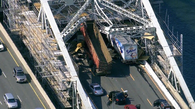 Burlington Skyway scaffolding collapse