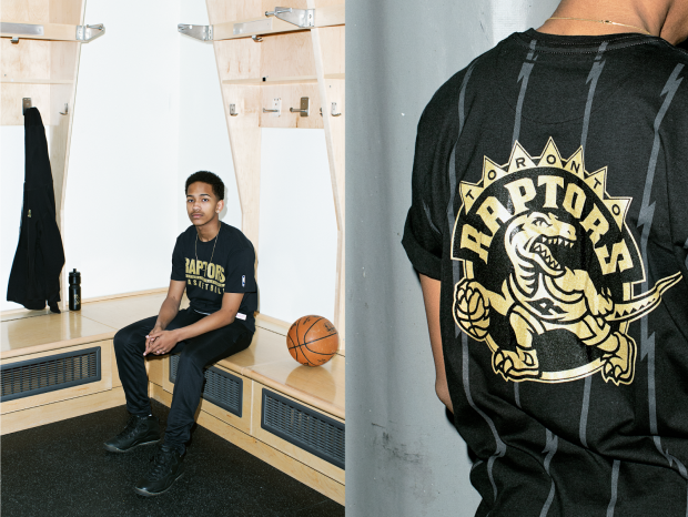 Drake debuts retro Raptors-themed clothing line to eager fan base
