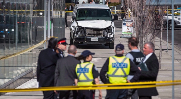 Toronto van attack police interview