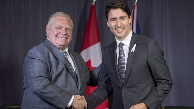 trudeau, ford