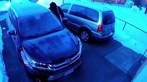 suspect car theft