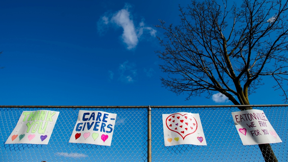 Eatonville care centre, signs