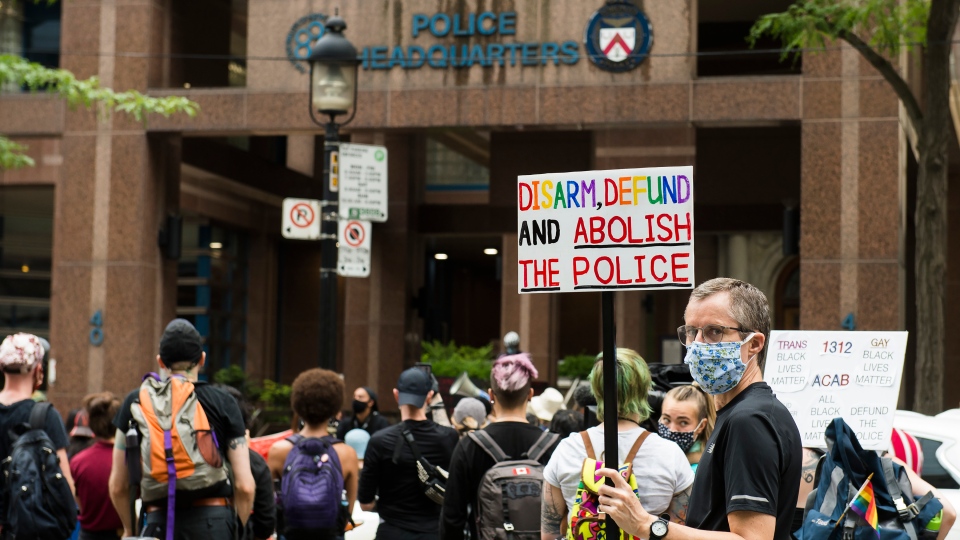 defund toronto police protest