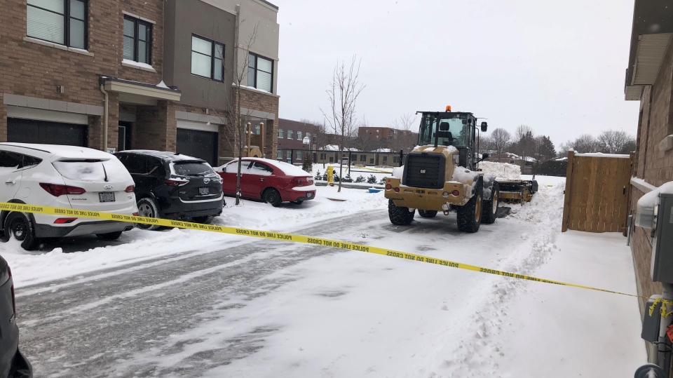 snow plow, school incident