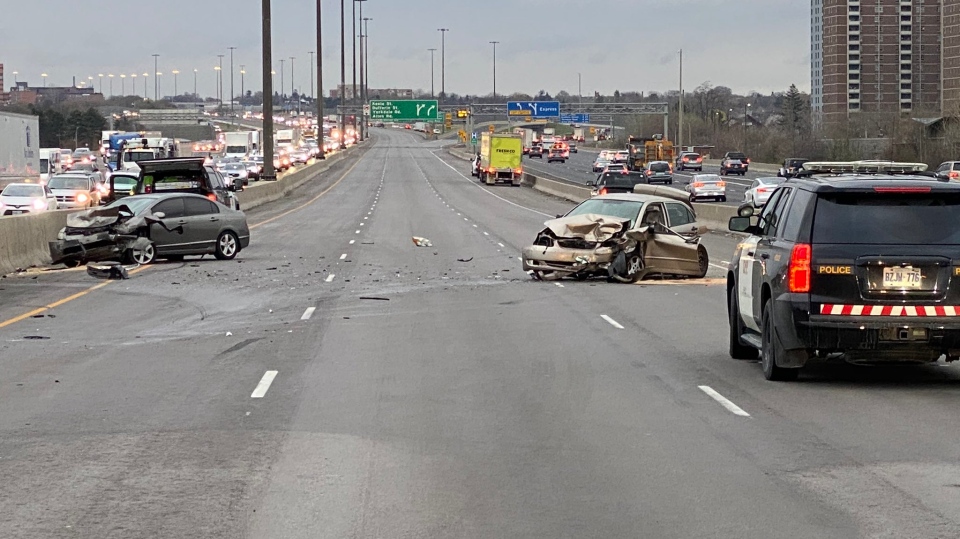 highway 401 crash