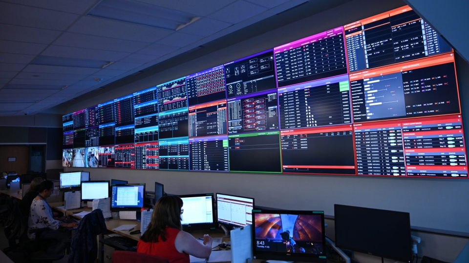 Humber River Hospital command centre